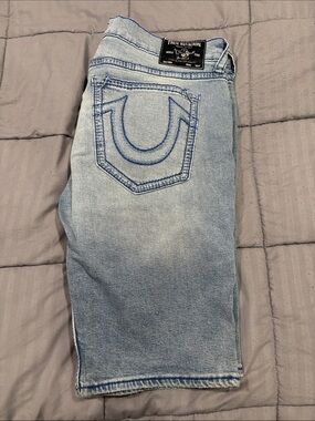 True Religion Men’s Light Blue Relaxed Denim Jeans